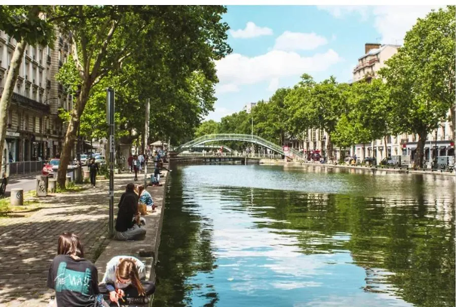 Appartement Cozy Paris Canal St Martin 0*,  Fransa